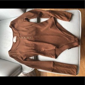 Jackson Rowe waffle bodysuit